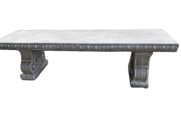 Egg & dart flat bench