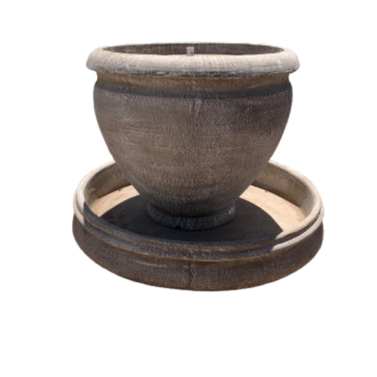 Flamingo water feature