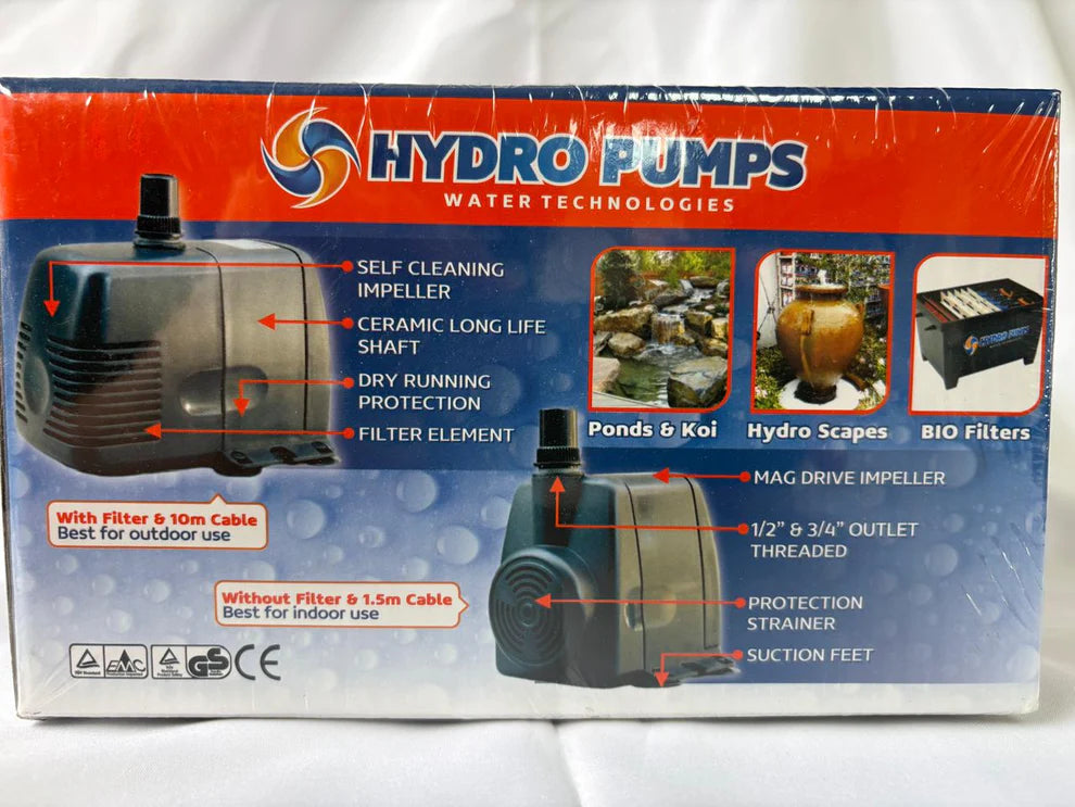 Hydro pumps 1000L/H