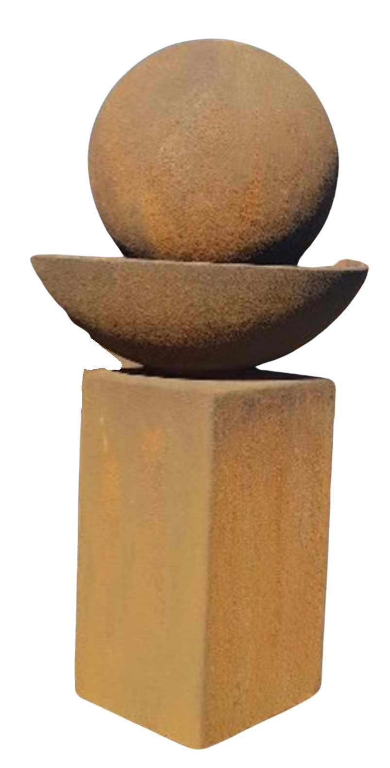 Herb square water feature