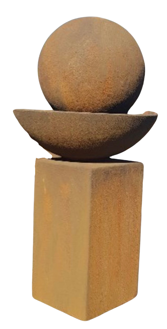 Herb square water feature