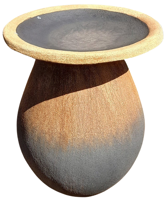 Mecca birdbath