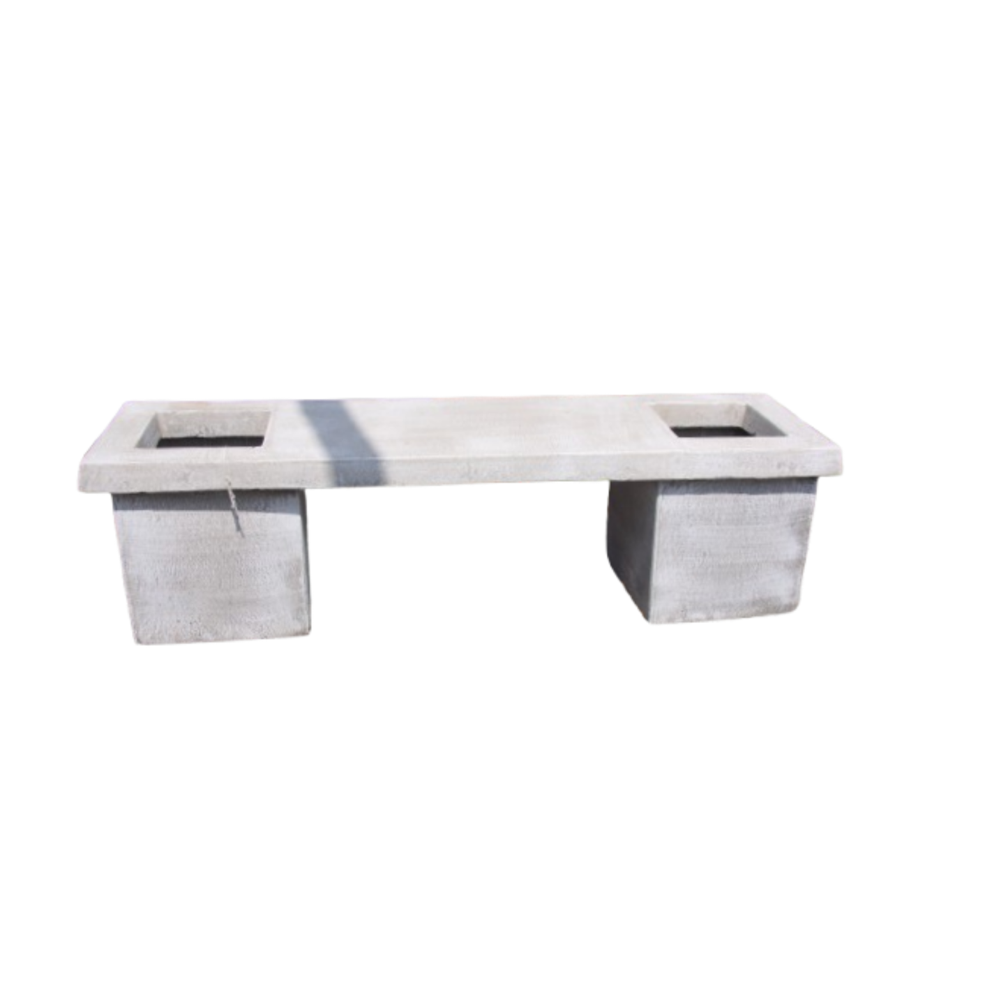 Planter bench double